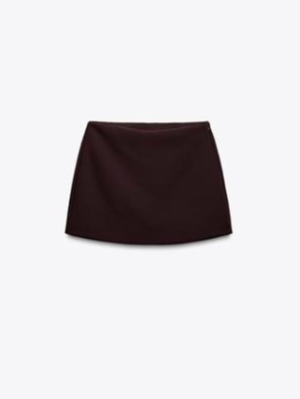 Zara Maroon Skort